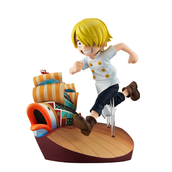 Sanji (RUN!RUN!RUN!), One Piece, MegaHouse, Pre-Painted, 4535123838187